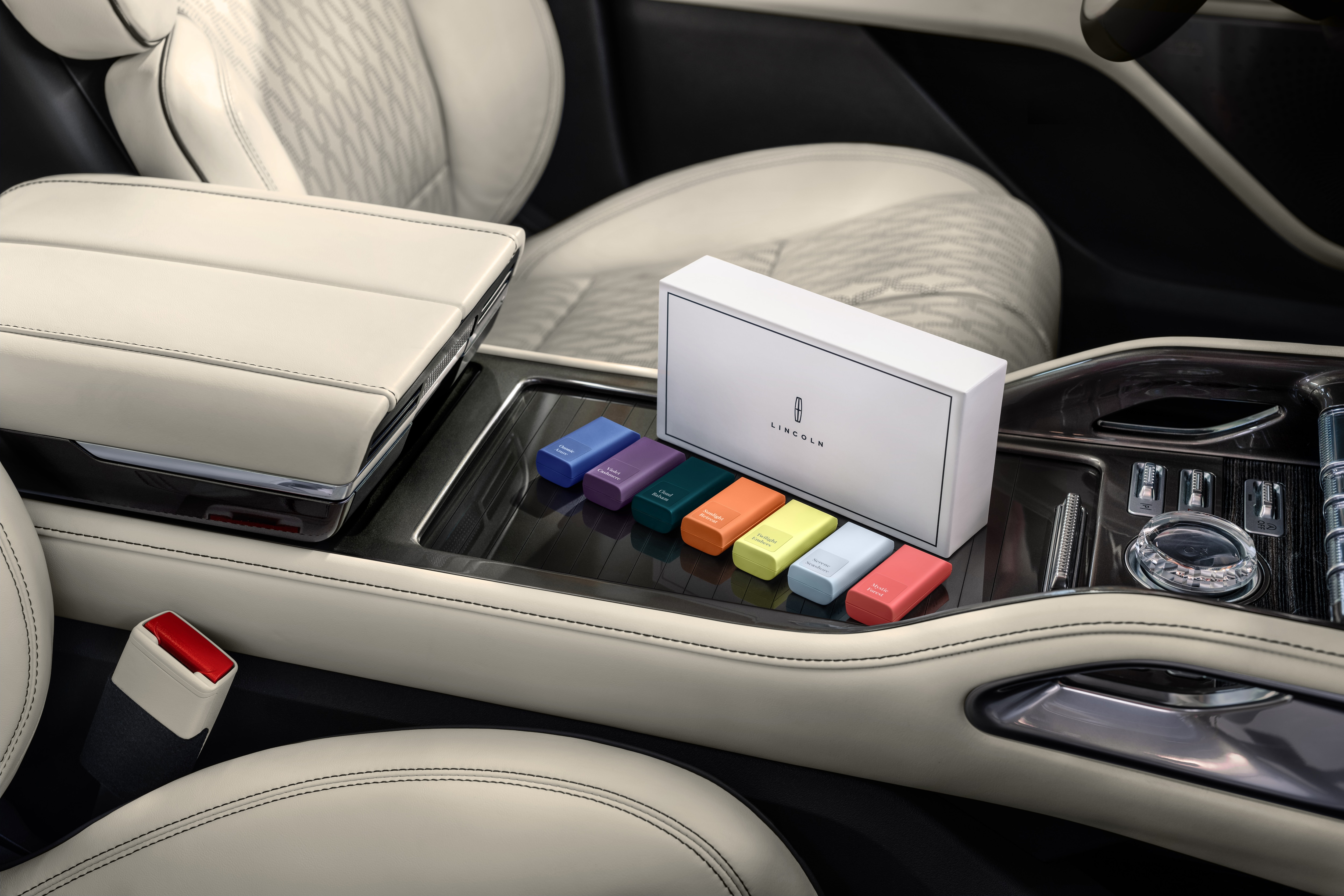 Lincoln expands its scent collection to seven digital in-cabin scents for a fresh and personalized interior experience, first introduced and available in the all-new 2024 Lincoln Nautilus SUV.